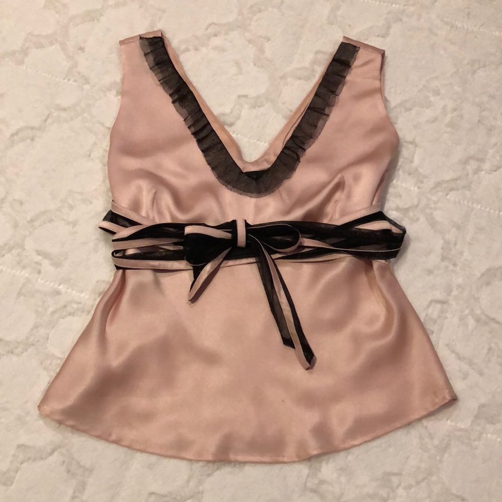 John Richmond Silk top sz 4